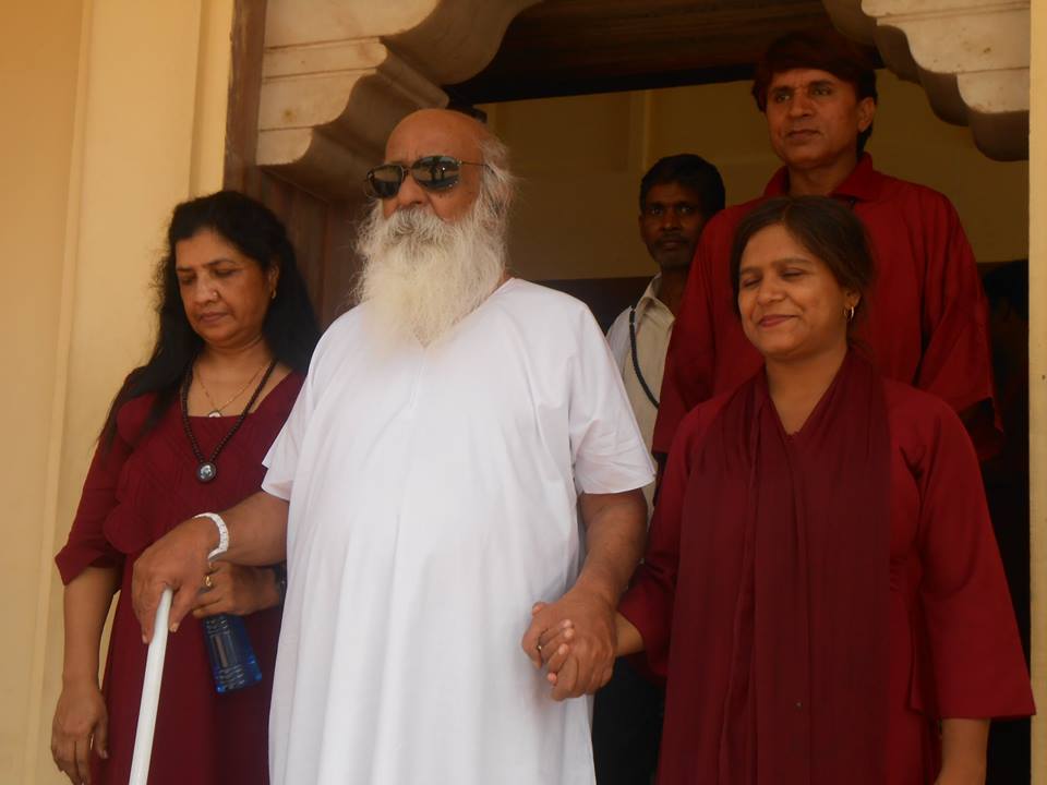 Swami Anand Vijay in kushinagar